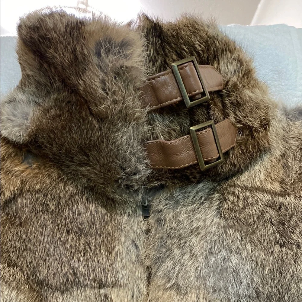 BCBG Vest with Buckle Detail - Picture 2 of 9